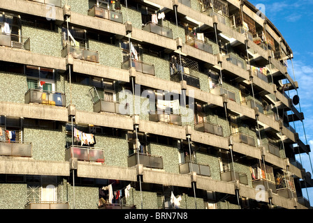 mozambique, beira, apartment block Stock Photo