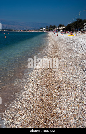 Acharavi Beach, Corfu, Ionian Islands Greece. Stock Photo