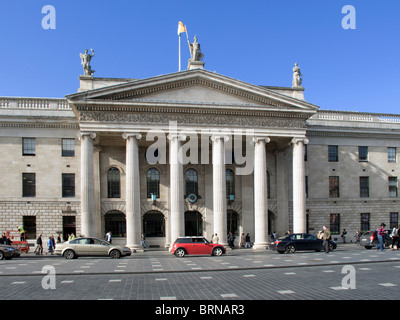 GPO (General Post Office) building, O'Connell Street, Dublin, Ireland Stock Photo