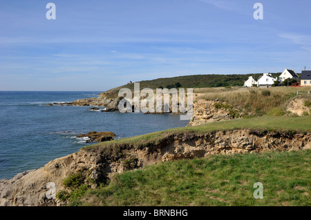 France, Brittany (Bretagne), Finistère, Pointe du Raz Stock Photo
