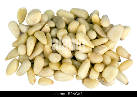 Pine nuts Stock Photo