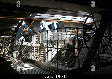 dh SS Great Britain BRISTOL DOCKS BRISTOL SS Great Britain ship museum steamship engine room Stock Photo