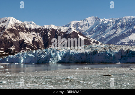 Hubbard Glacier Disenchantment Bay Inside Passage Alaska USA Stock Photo