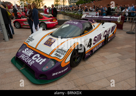 Jaguar F1 Sports Car LeMans Winner Silk Cut Stock Photo