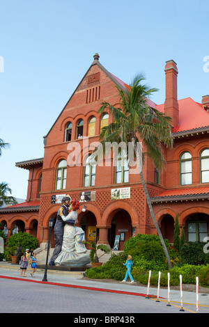 The Key West Museum of Art and History at the Custom House Stock Photo