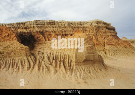 Walls of China, Mungo National Park, southwestern NSW, Australia Stock Photo