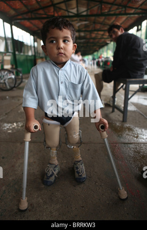 ICRC orthopic centre in Afghanistan Stock Photo