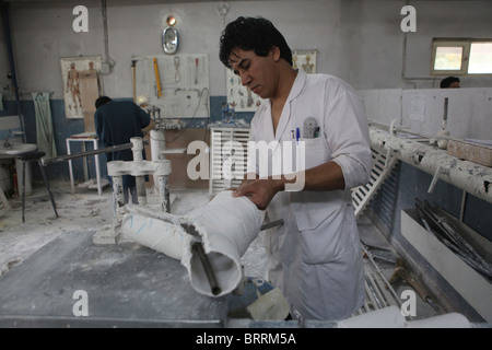 ICRC orthopic centre in Afghanistan Stock Photo