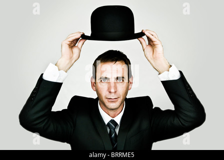 Portrait of a stereotypical businessman Stock Photo - Alamy