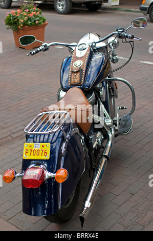 High end customized Indian motorcycle Stock Photo