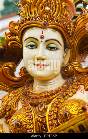 Statue of goddess saraswati ; India Stock Photo - Alamy