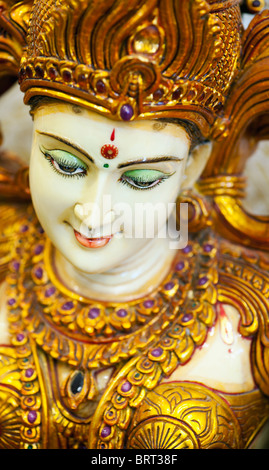 Statue of goddess saraswati ; India Stock Photo - Alamy