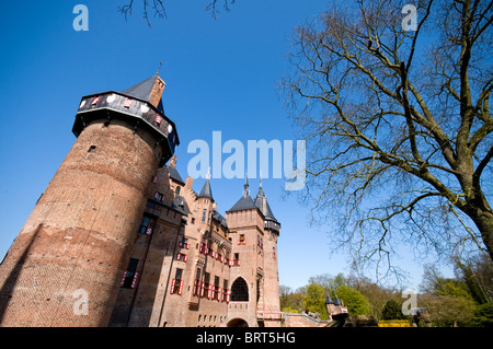 Castle De Haar near Utrecht in the Netherlands Stock Photo
