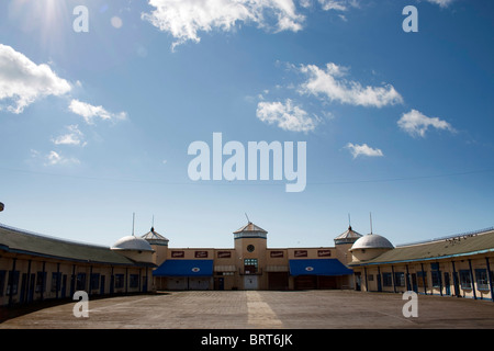 Hastings Pier, East Sussex, before it was destroyed in fire 5th October 2010 Stock Photo