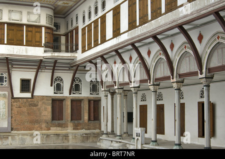 Courtyard of the favourites, Harem, Topkapi Saray Palace, Istanbul, Turkey Stock Photo