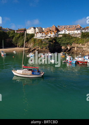 Newquay Harbour, Cornwall, UK Stock Photo