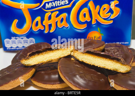 Jaffa Cakes Stock Photo