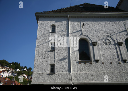 Historic building in bergen Stock Photo