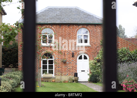 A period house in Ducking Stool Lane, Christchurch Stock Photo