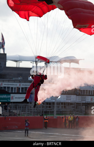 Red Devils at Silverstone Stock Photo