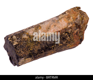 Lazulite, Siderite, Quartz Stock Photo