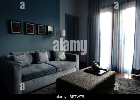 Living room with modern decoration Stock Photo
