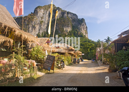 Alley bar in Thailand Stock Photo