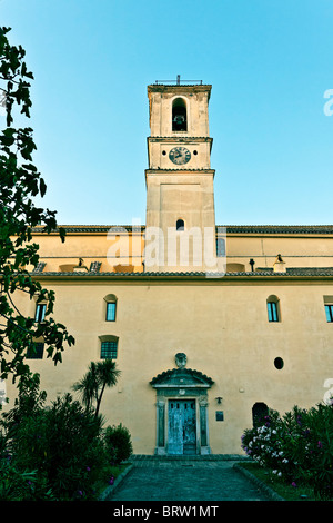 Church and monastery of the retreat of Eremo dei Camaldoli, Domenico Fontana Architect, 1585 Stock Photo