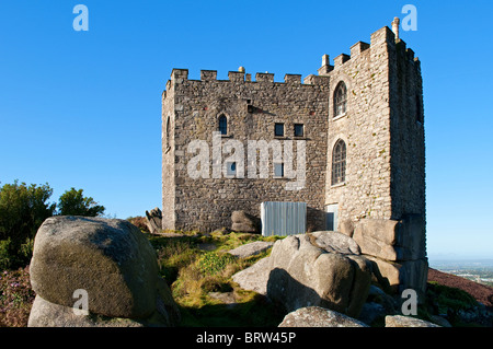 carn brea castle, redruth, cornwall, uk Stock Photo