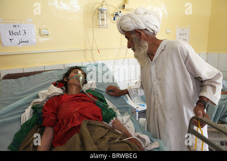 female health care in Afghanistan Stock Photo