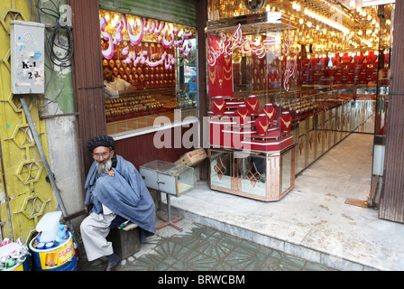 begger in kabul, afghanistan Stock Photo