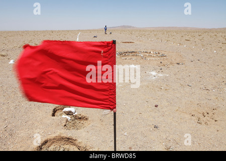 Halo trust clears minefields in Afghanistan Stock Photo