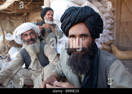 market in tarin kowt, Afghanistan Stock Photo