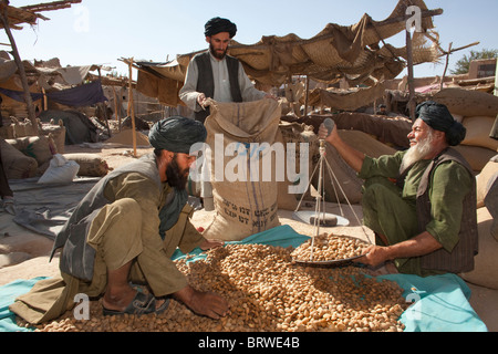 market in tarin kowt, Afghanistan Stock Photo