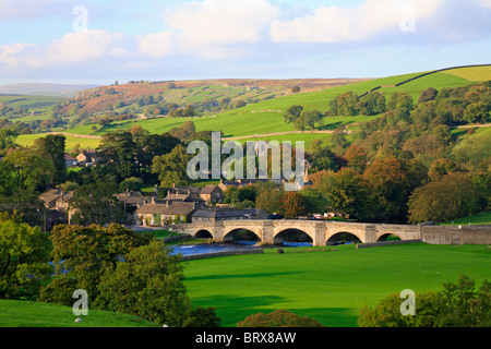 Burnsall, Yorkshire Dales National Park, North Yorkshire, England, UK. Stock Photo