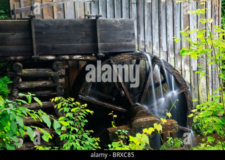 The John P Cable Grist Mills in the Great Smoky Mountains National Park Stock Photo