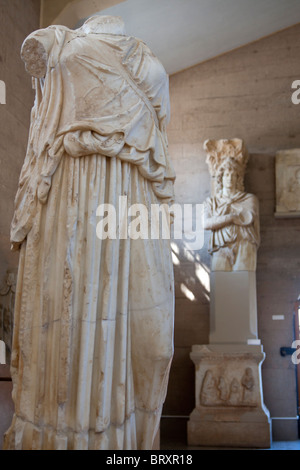 Ancient Corinth archaeological museum Stock Photo