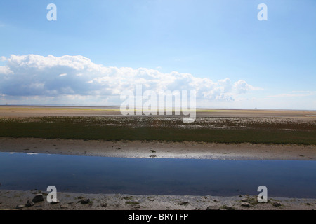 north sea near ameland, netherlands Stock Photo