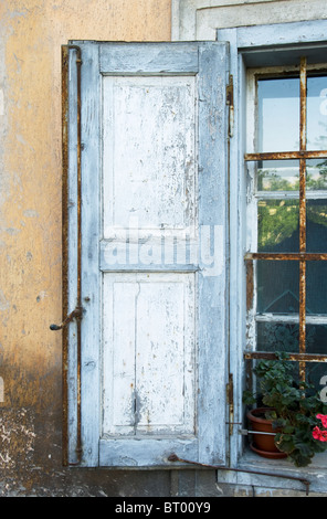 Old Shutters;Rusty;Window Frame; Stock Photo