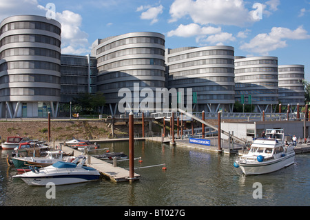 Inner Harbour, Duisburg, Germany. Stock Photo