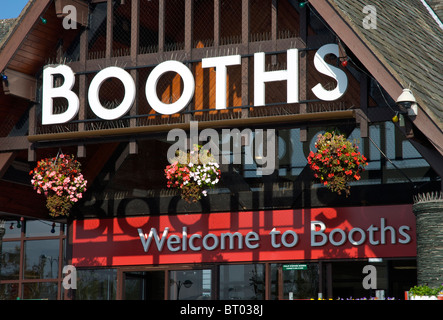 Booths supermarket in the town of Keswick, Cumbria, England UK Stock Photo