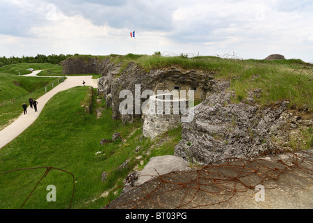 View from Fort Douaumont, Verdun, France Stock Photo