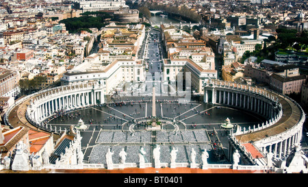 Views from the Sistine Chapel & Vatican Museums, Rome , Italy Stock Photo