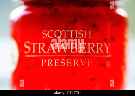 Local Scottish Jam produce Stock Photo