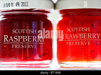 Local Scottish Jam produce Stock Photo