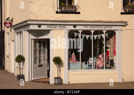 Millie Moo children's gift shop, Leyburn, North Yorkshire Stock Photo