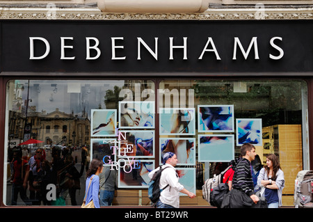 Debenhams, Oxford, UK. Stock Photo
