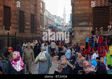 Khan al Khalili, Bazar in Cairo, Egypt, Arabia, Africa Stock Photo