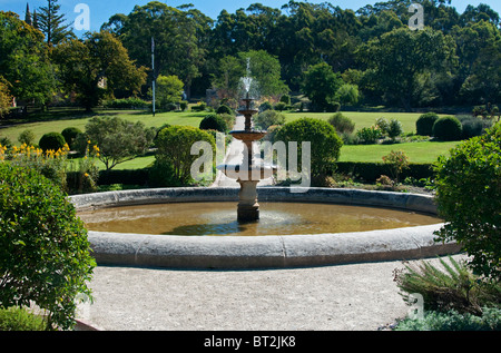 Government Gardens at Port Arthur Historic Site, Tasmania, Australia Stock Photo