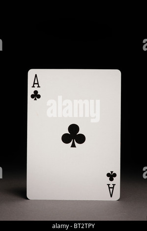 Ace of Spades Stock Photo